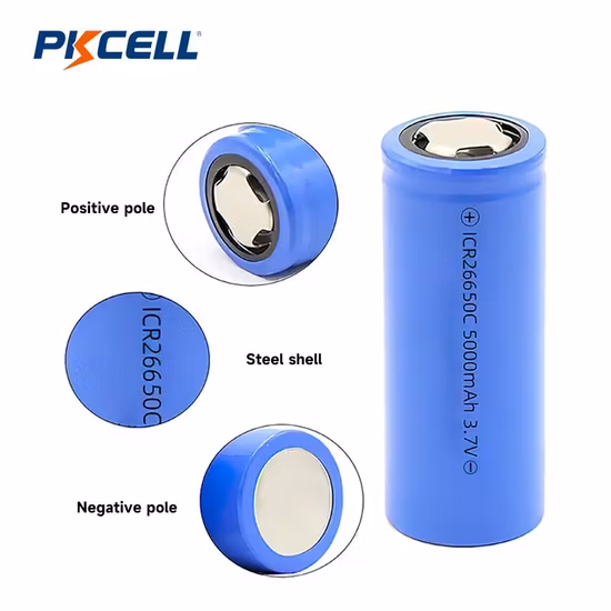 China Factory 3.7V 18650/21700/26650/32650/32700 Cylindrical Cell Lithium Ion Battery 2200am/2500am/3000am/4000am/5000am Cylindrical Battery