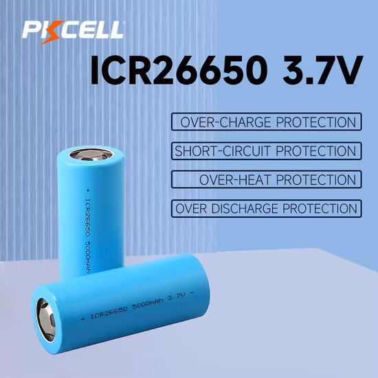China Factory 3.7V 18650/21700/26650/32650/32700 Cylindrical Cell Lithium Ion Battery 2200am/2500am/3000am/4000am/5000am Cylindrical Battery