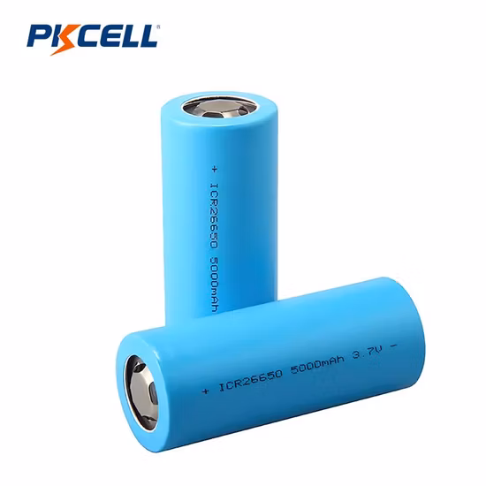 China Factory 3.7V 18650/21700/26650/32650/32700 Bateria de íon de lítio de célula cilíndrica 2200am/2500am/3000am/4000am/5000am Bateria cilíndrica